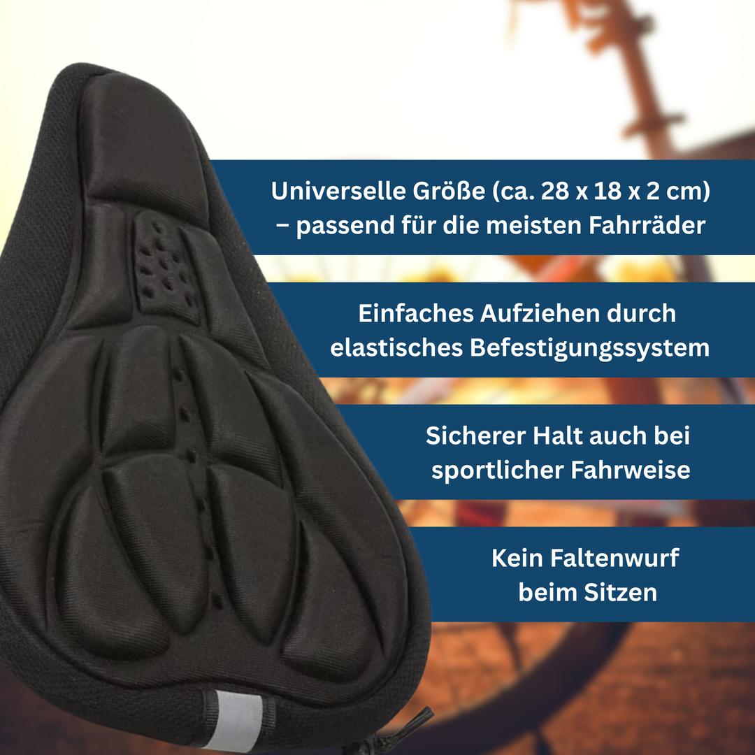 Sporting goods: ComfyRide bicycle accessory, unisex seat cover