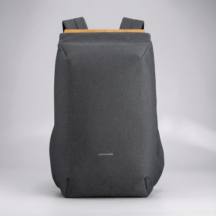 Durable unisex compact everyday carry backpack for 15-inch laptops. Essential tech bag with comfortable straps.