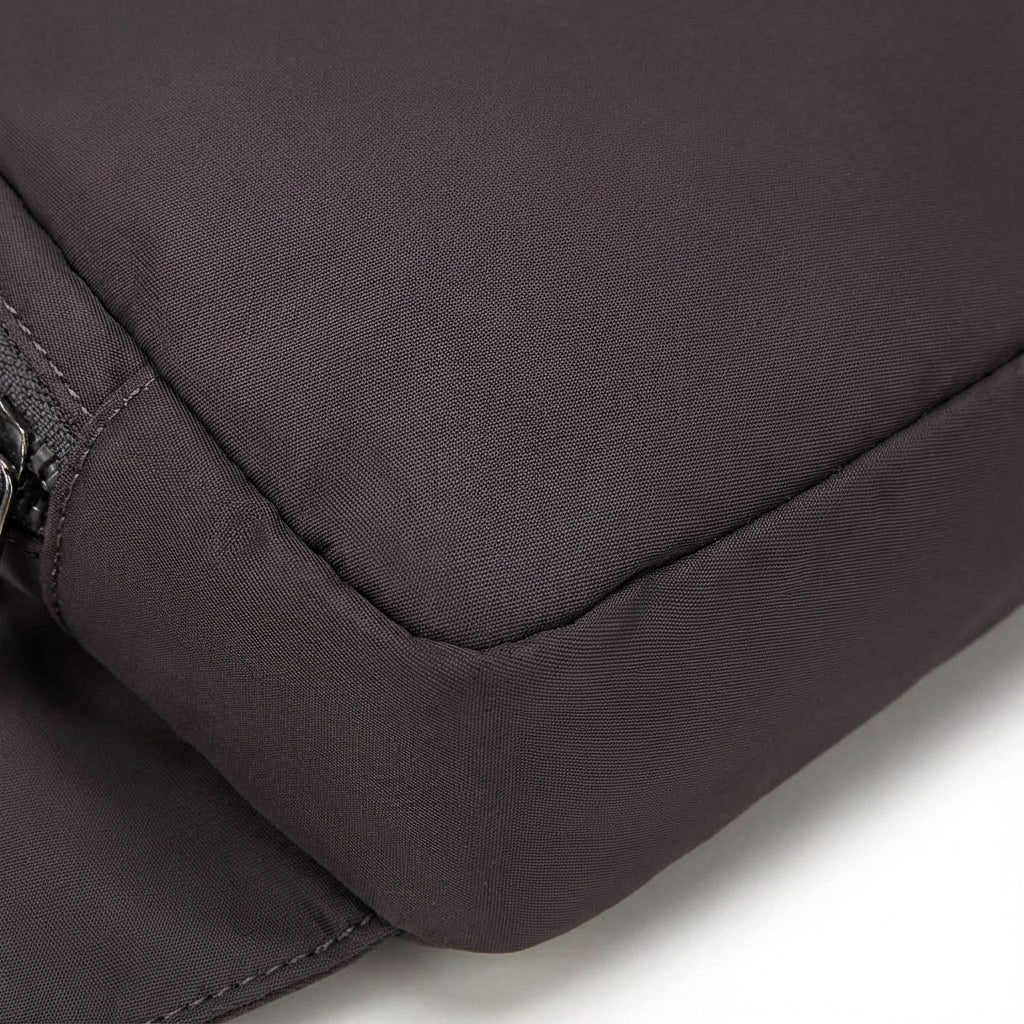 Durable unisex hip pack, compact nylon for everyday carry. Keep travel accessories organized and secure.