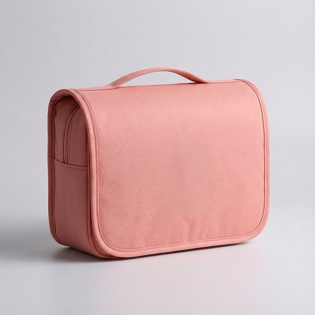 Durable waterproof Neatify travel toiletry bag. Keeps cosmetics & essentials secure.