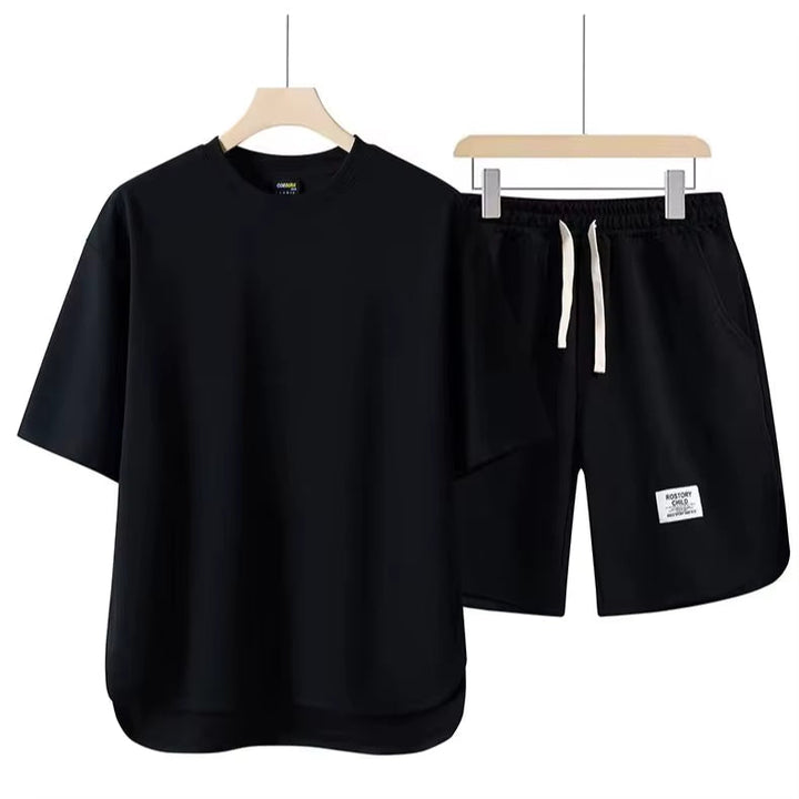 Comfortable unisex lounge set, relaxed fit two-piece. Perfect casual wear for everyday relaxation.