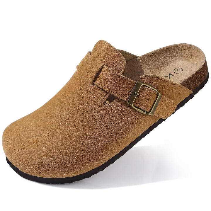 Adjustable open-back unisex clogs, cushioned and easy slip-on comfort shoes.