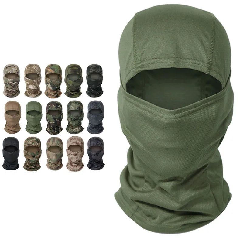 Unisex desert camo tactical balaclava, windproof & breathable, for hunting & outdoor adventure