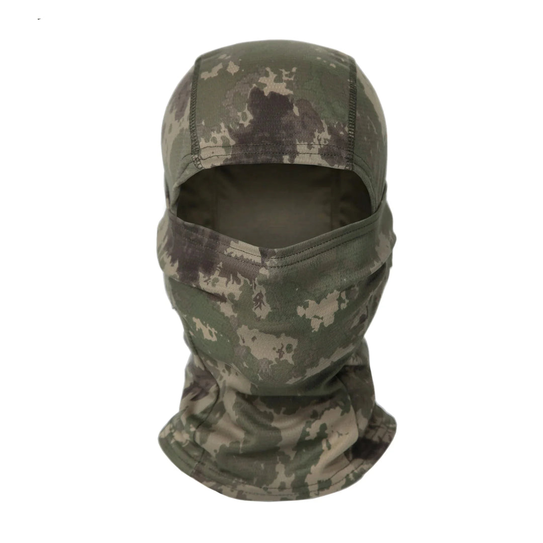 Hunting gear: Realtree camo tactical balaclava, windproof and breathable face protection