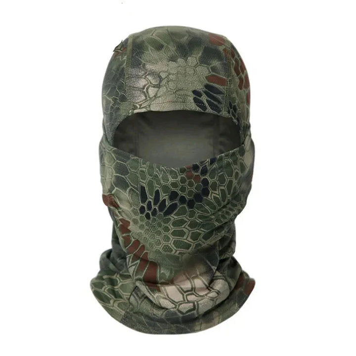 Unisex tactical balaclava with digital desert camo, lightweight & breathable for hot climates