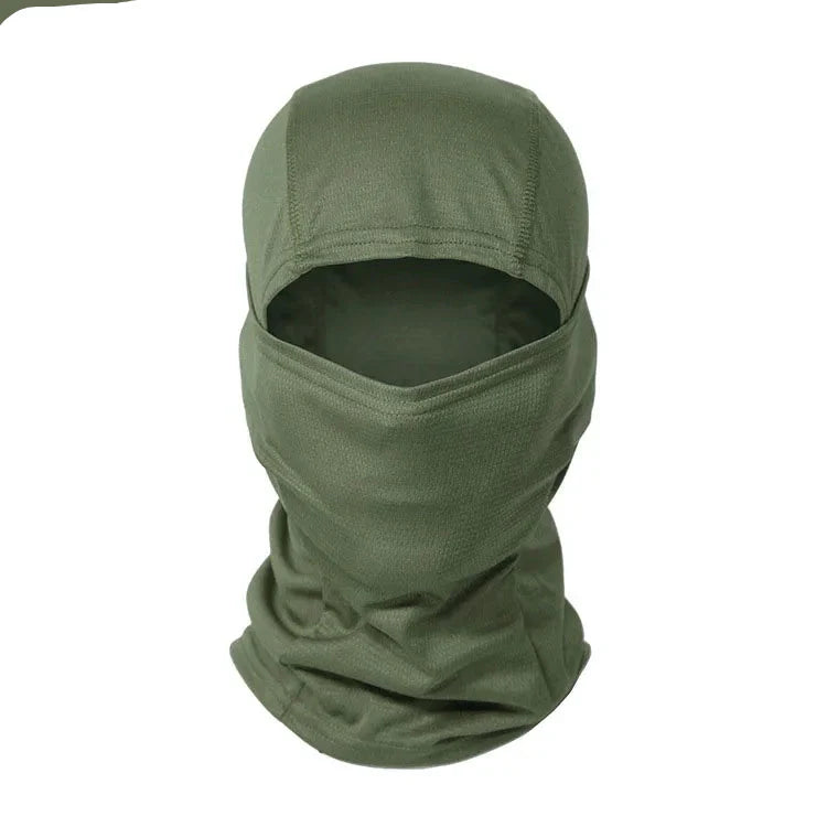 Tactical balaclava in ACU digital camo, breathable and versatile for various outdoor sports