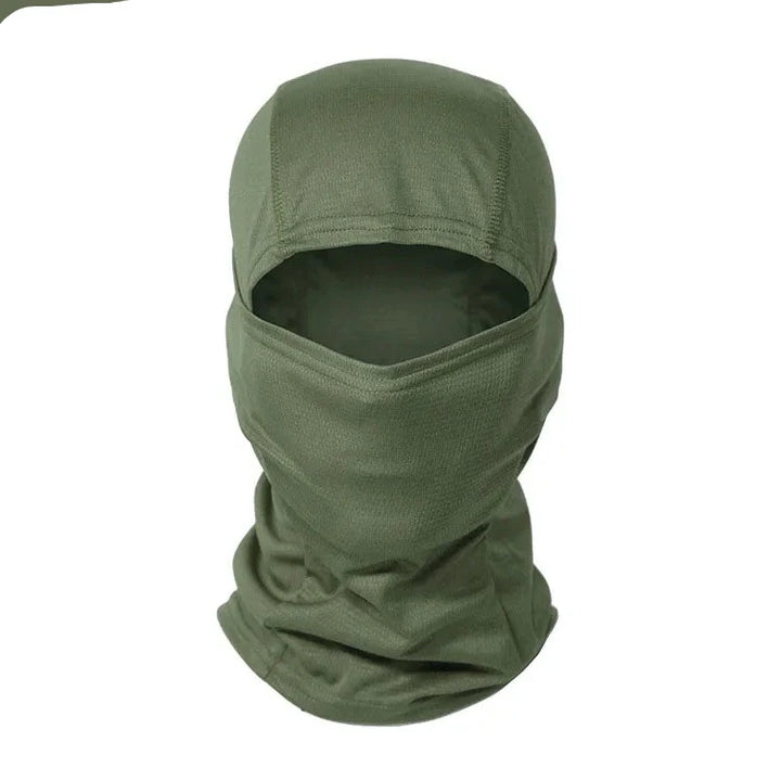 Tactical balaclava in ACU digital camo, breathable and versatile for various outdoor sports