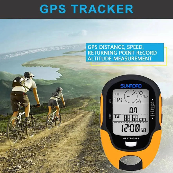 Rugged outdoor gear: digital GPS altimeter barometer compass for survival