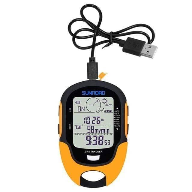 Advanced navigation tool: digital GPS altimeter, barometer, compass display