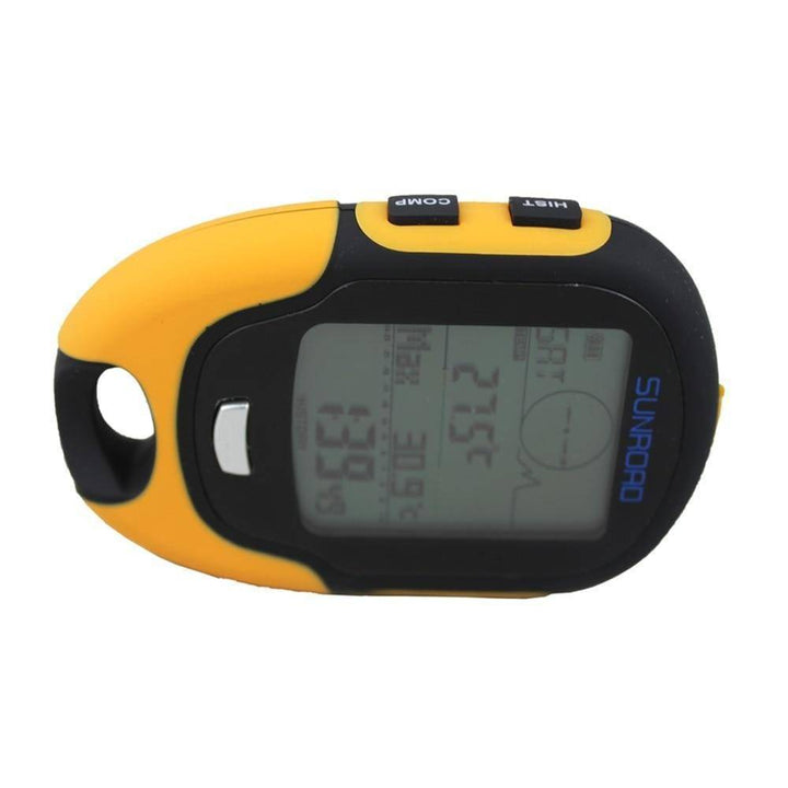 Digital GPS altimeter, barometer, compass for precise outdoor navigation