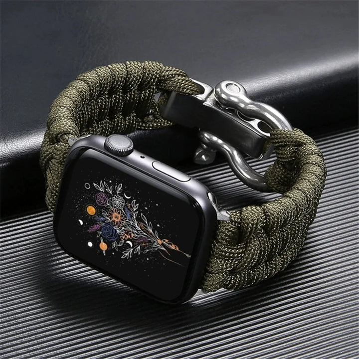 Essential durable Apple Watch accessory strap. Unisex, comfortable & adjustable for all-day wear & active users.