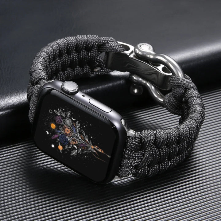 Versatile unisex Apple Watch strap. Durable, comfortable & adjustable for active lifestyles & daily wear.