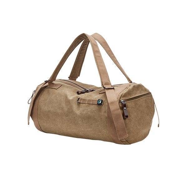 Unisex Durable Canvas Bucket Shoulder Bag