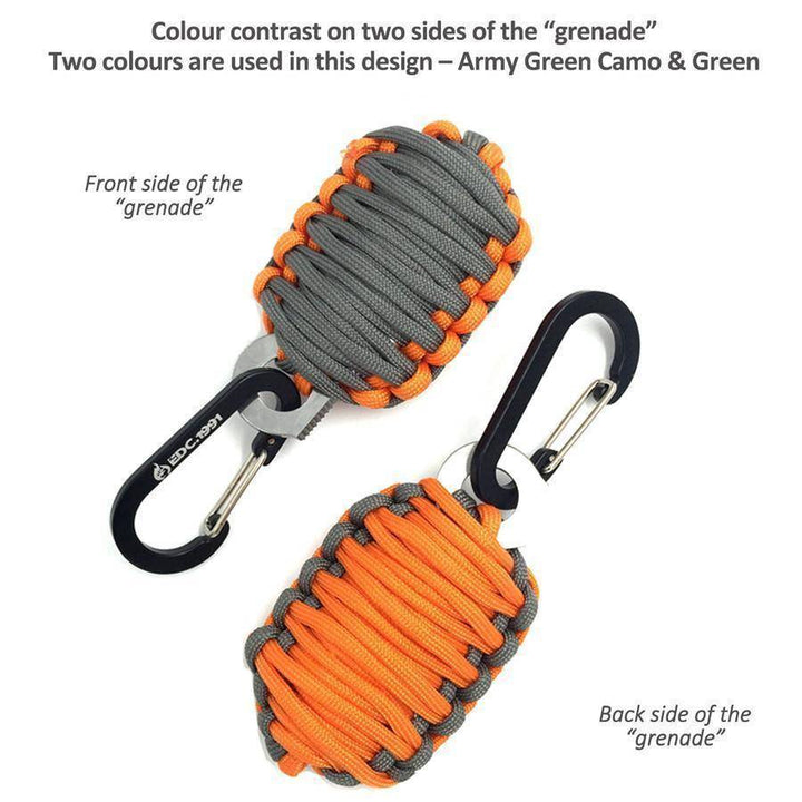 Unisex EDC survival kit, a must-have for camping, hiking, and unexpected outdoor challenges.