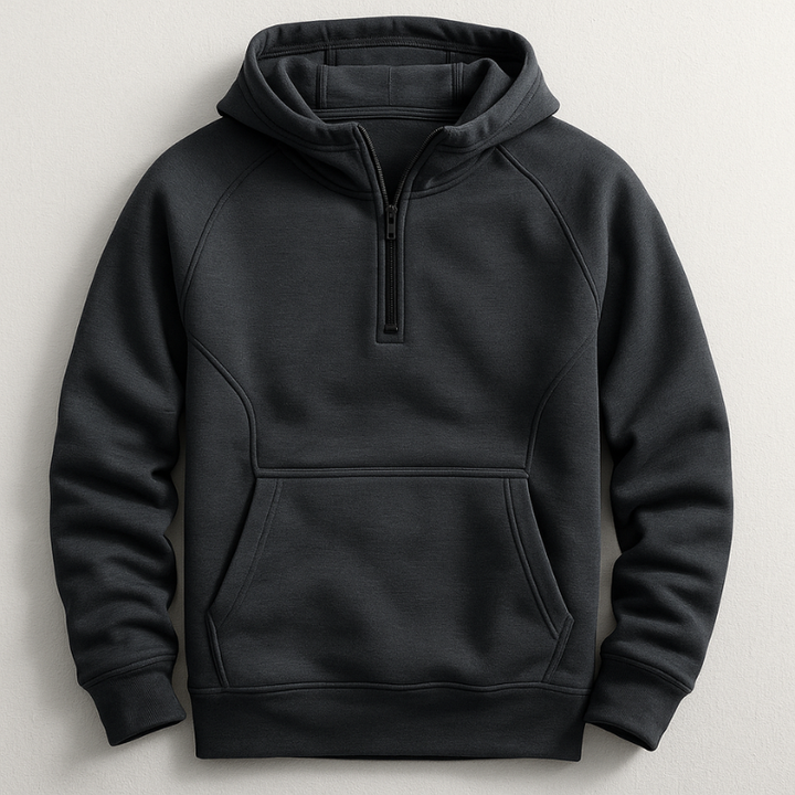 Comfortable unisex pullover hoodie with relaxed fit. Ideal for casual, everyday wear or layering outfits.