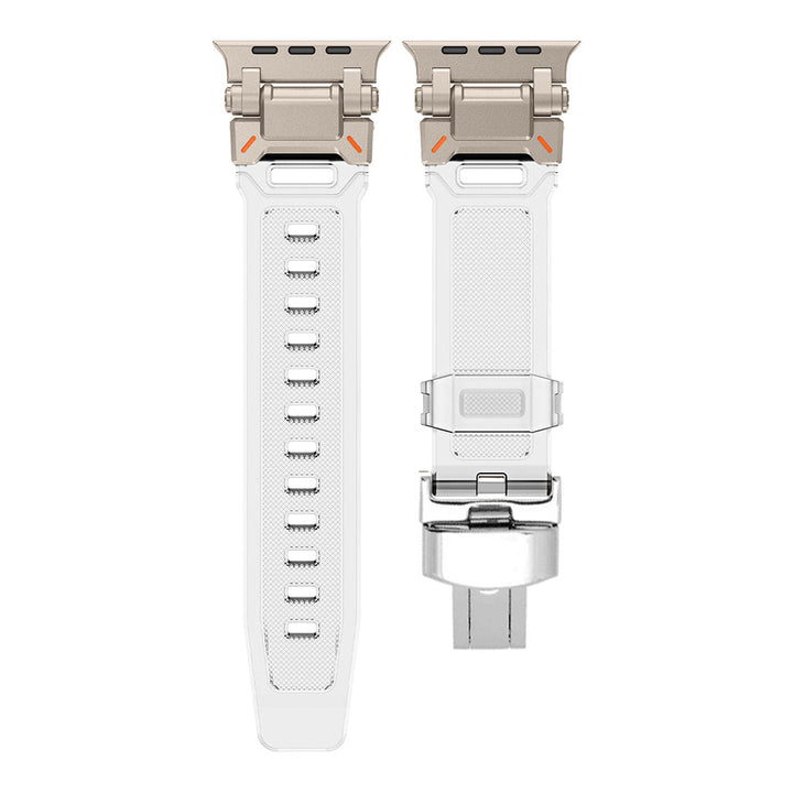 Hypoallergenic quick release silicone strap for Apple Watch, a smart choice.