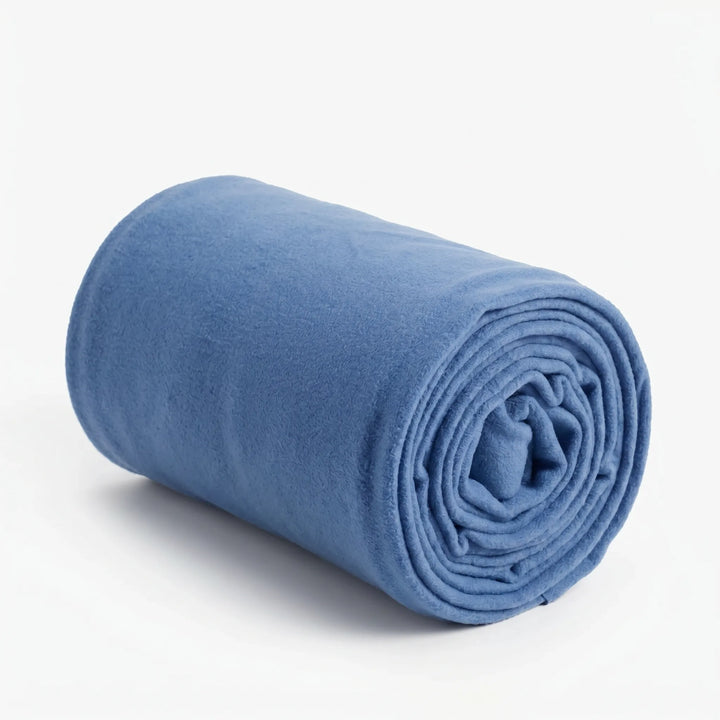 Cozy unisex fleece envelope sleeping bag for camping & travel. Lightweight & warm outdoor liner.