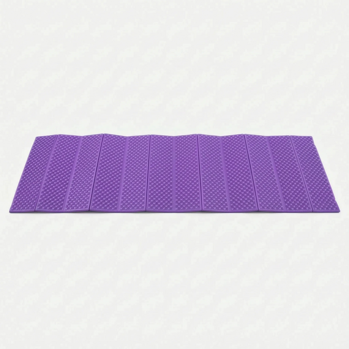 Versatile foldable camping mat for all outdoor activities. Ultralight XPE foam sleeping pad for hiking & backpacking.
