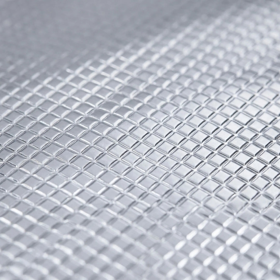 Lightweight, foldable outdoor camping mat. Reflective insulation provides warmth for any adventure.