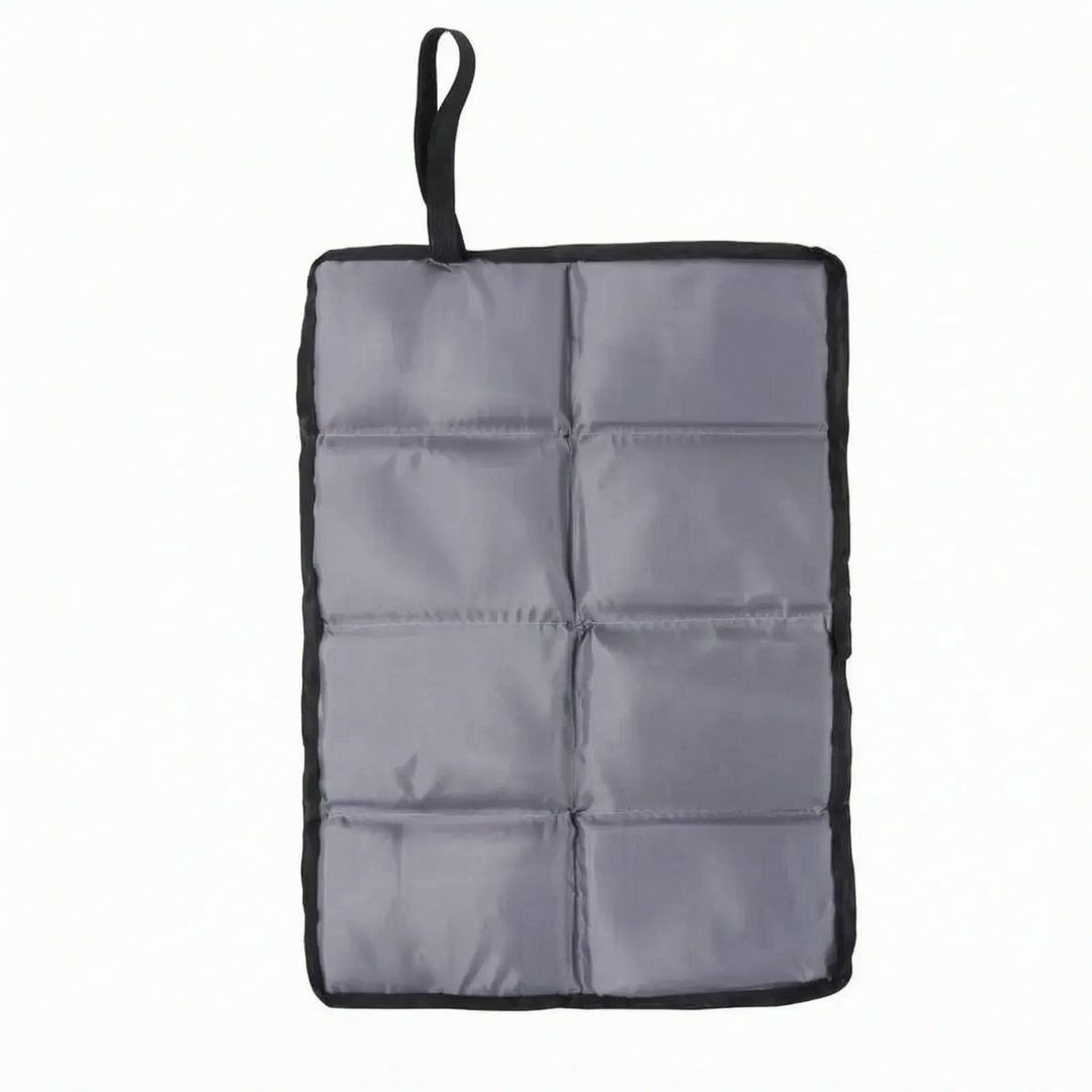 Lightweight, easy-to-fold camping seat pad for quick comfort on trails, picnics, and outdoor sporting events.