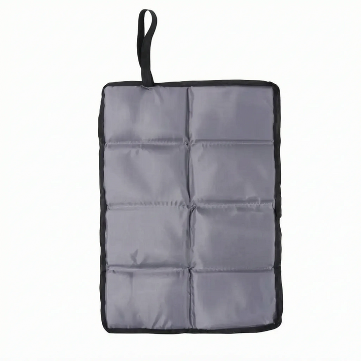 Lightweight, easy-to-fold camping seat pad for quick comfort on trails, picnics, and outdoor sporting events.