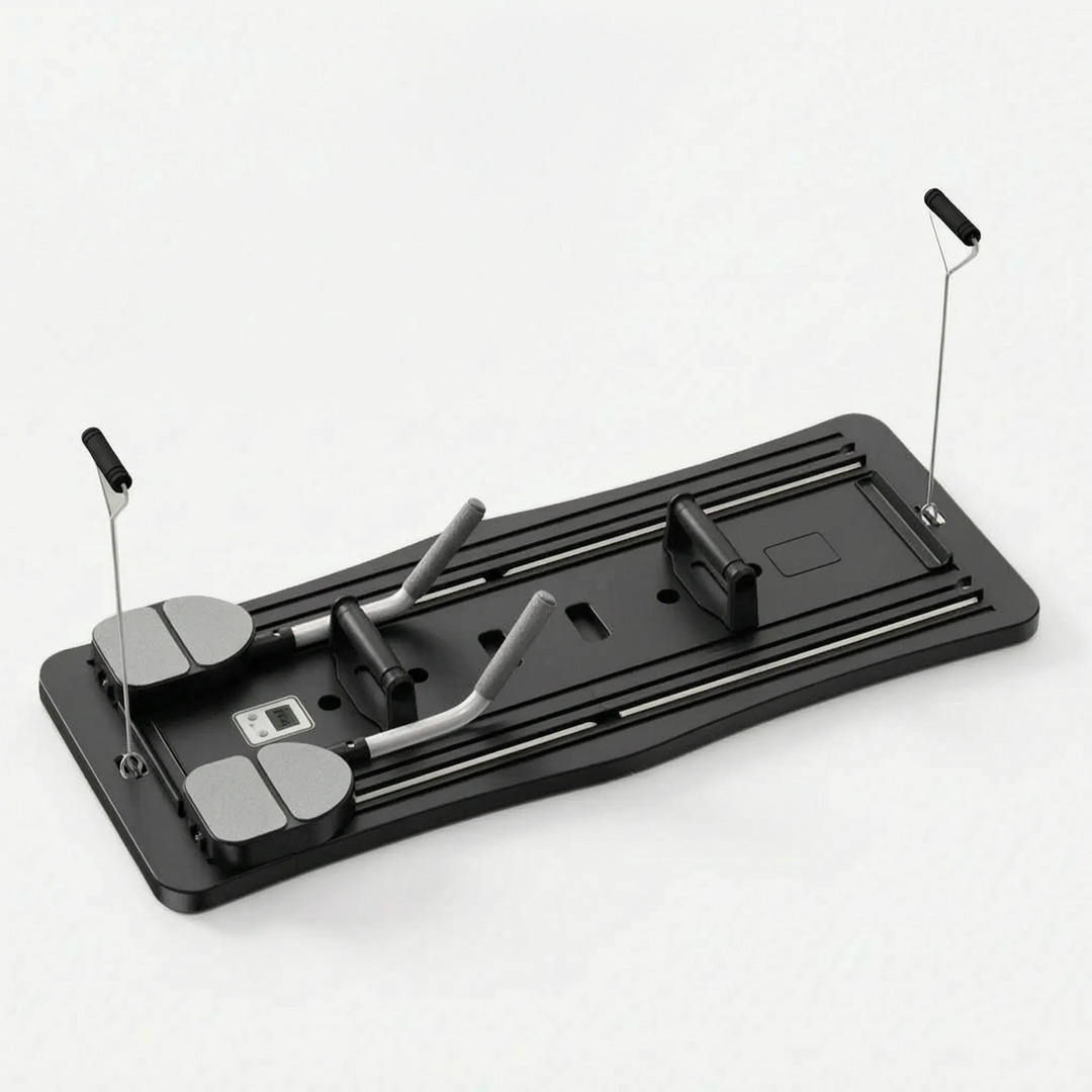 Foldable Pilates workout board for unisex home gym. Develop core strength, flexibility & overall fitness.