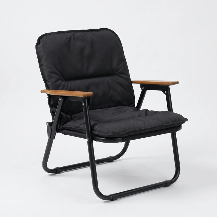 Durable folding camping sofa for two, perfect for outdoor adventures. Portable outdoor bench & camp furniture.