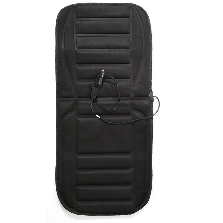 Essential auto accessory: full coverage heated car seat cushion for winter warmth & enhanced driving comfort.