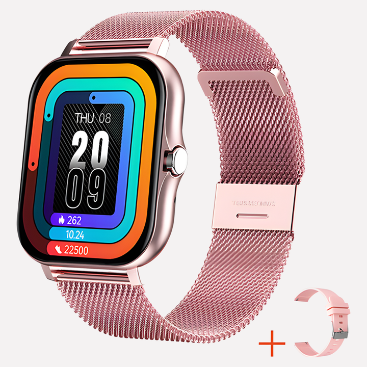 Smart device: unisex GPS SOS smartwatch. Tracks location, provides emergency alerts for personal security & safety.