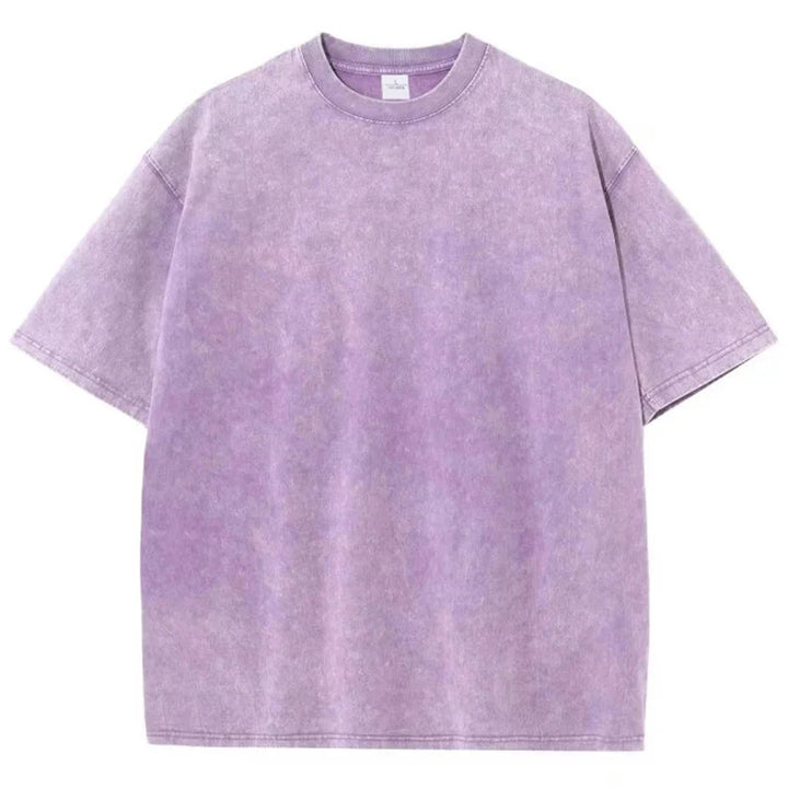 Retro style heavyweight unisex tee, relaxed oversized fit for ultimate comfort. Features a vintage, boxy look.