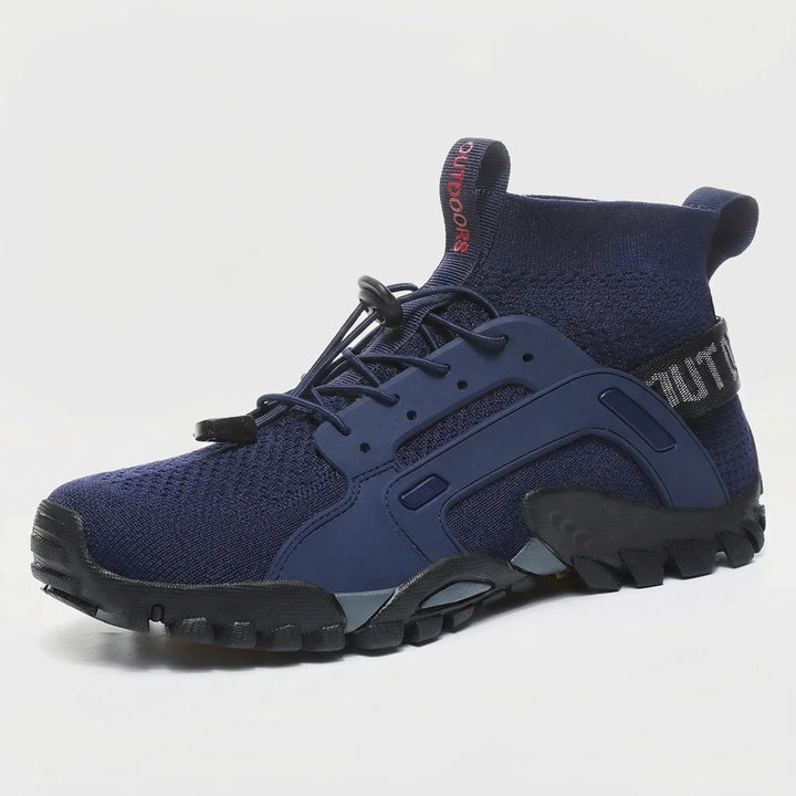 Athletic & comfortable high-top trail shoes. Great for active hiking, running, and diverse outdoor adventures.