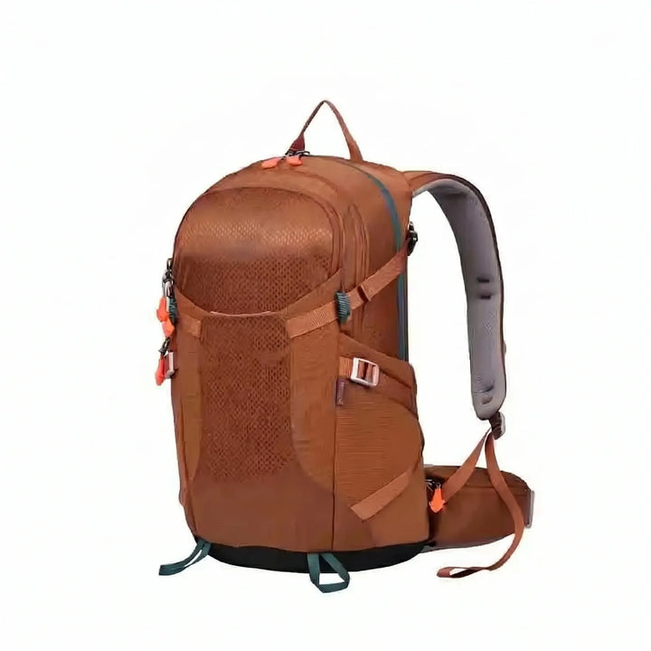 Lightweight & durable unisex hiking backpack. Water-resistant nylon ensures your outdoor gear stays dry on trails.
