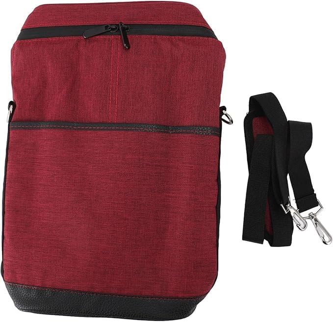 Perfect gift: Unisex insulated 2-bottle wine cooler tote bag. Stylish wine bag for picnics & travel.