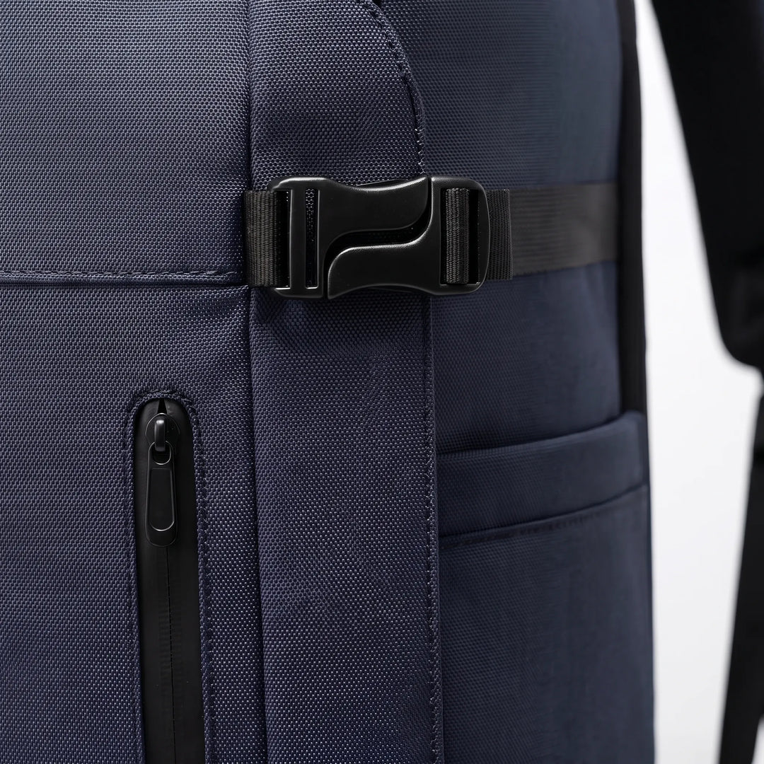 Versatile commuter laptop backpack, perfect for daily use, gym, or short trips, with padded tech sleeve.