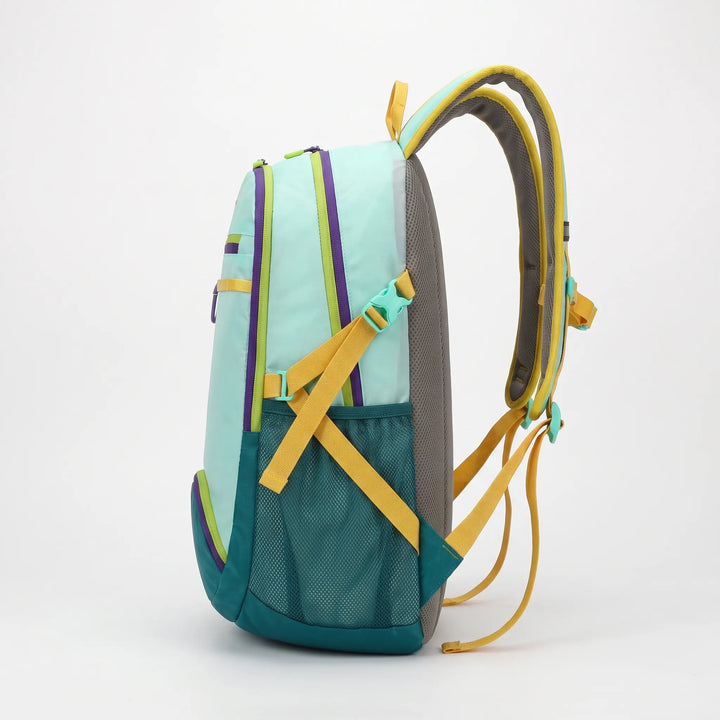 Durable nylon hiking backpack, great for camping & outdoor activities.