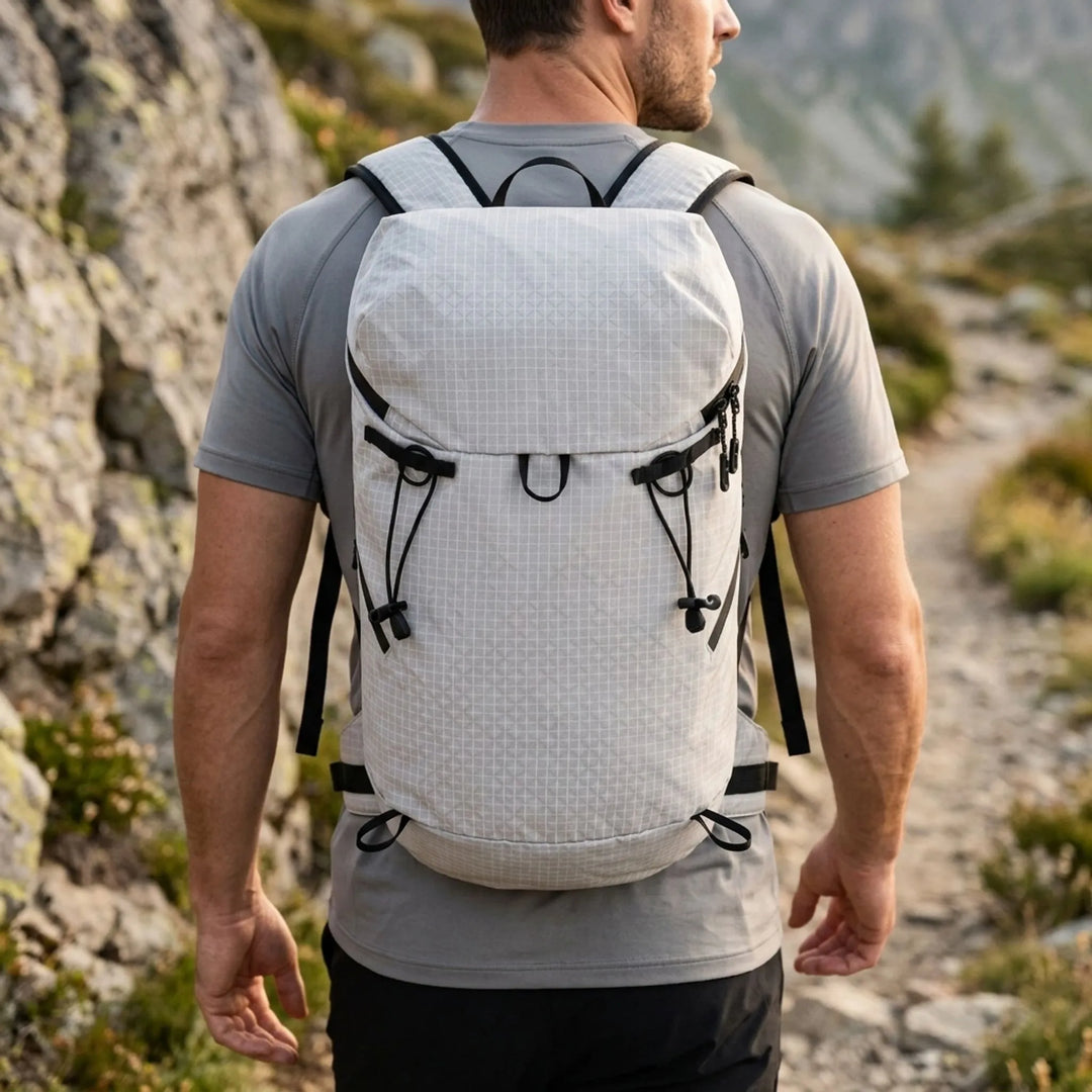 Unisex lightweight hiking daypack backpack for outdoor adventures & travel.