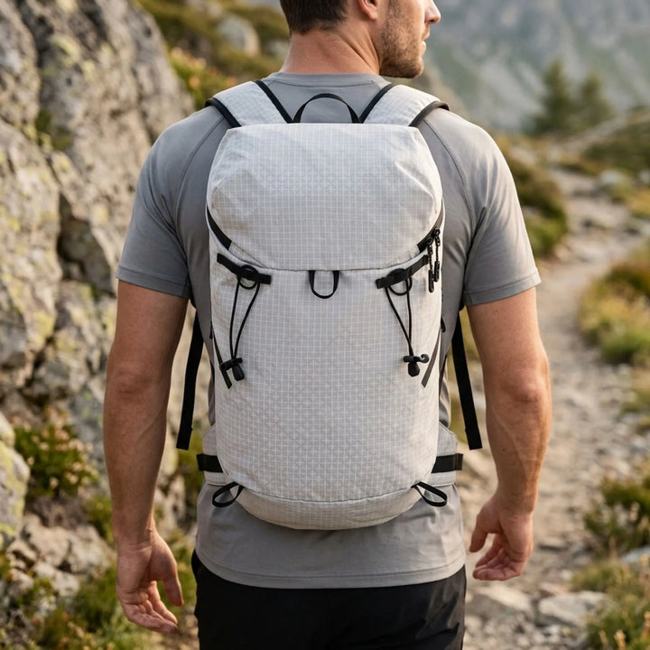 Unisex lightweight hiking daypack backpack for outdoor adventures & travel.