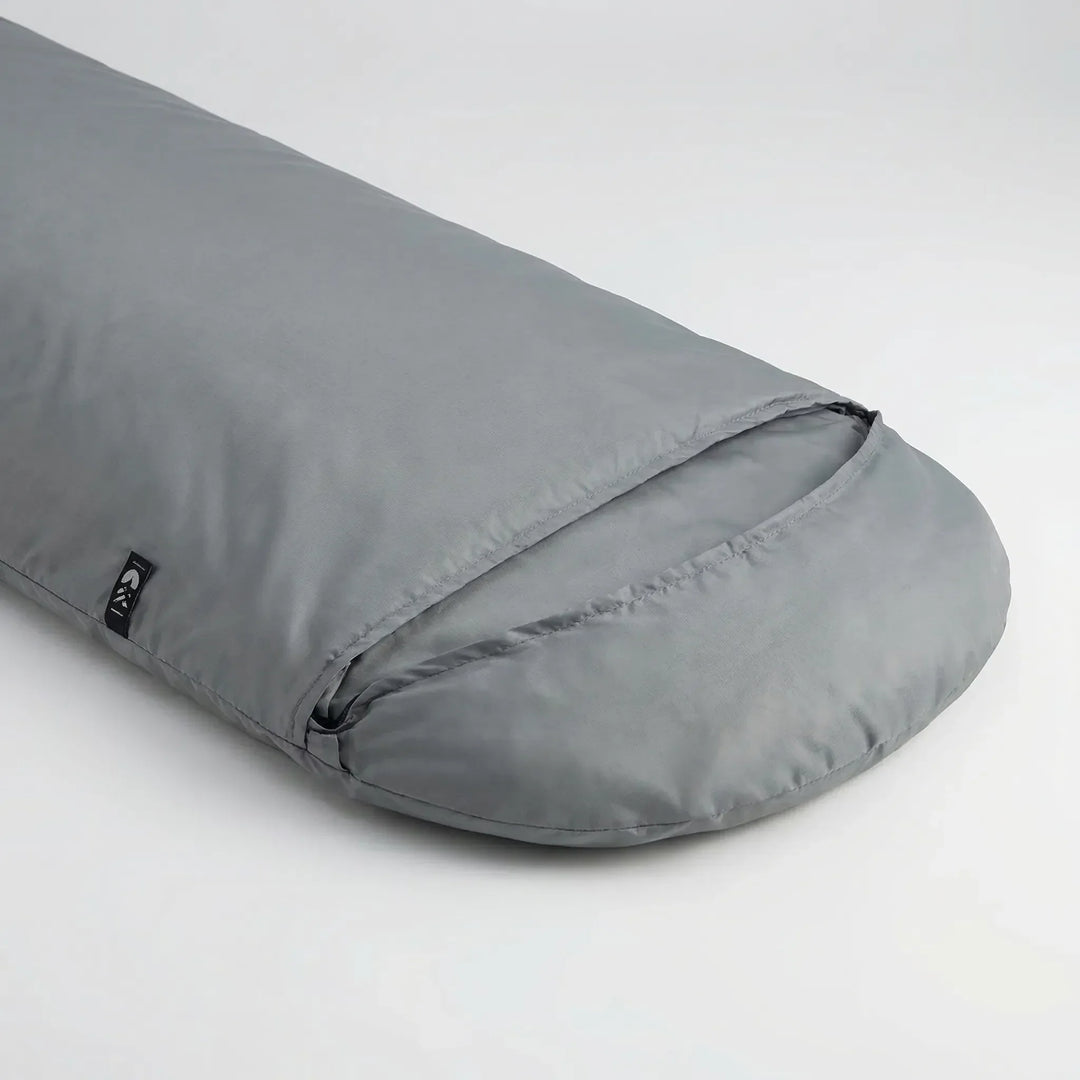 Unisex camping gear: A packable & lightweight sleeping bag liner, perfect travel sheet for hygiene on adventures.