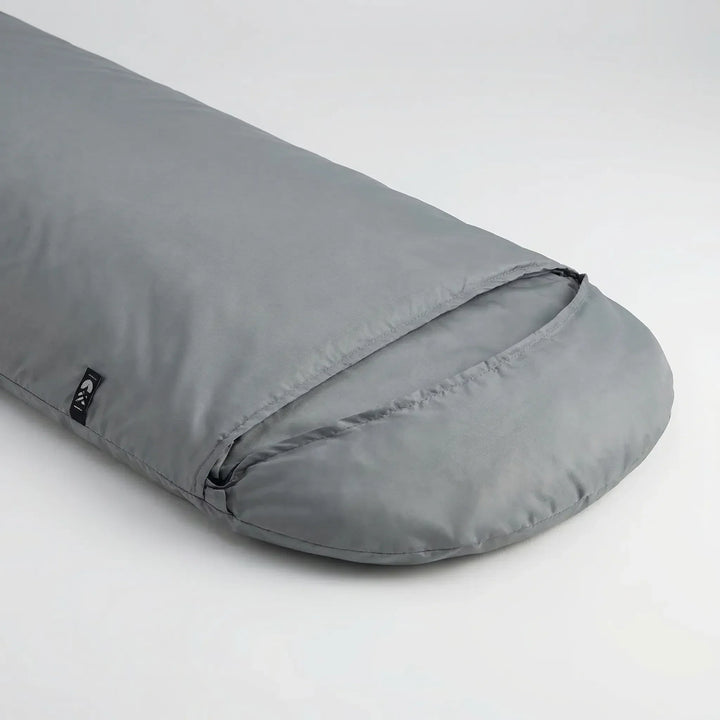 Unisex camping gear: A packable & lightweight sleeping bag liner, perfect travel sheet for hygiene on adventures.