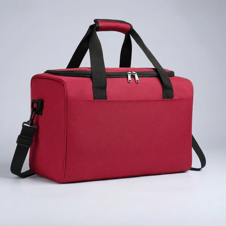 Lightweight travel organizer duffel, easy to carry; fits airline carry-on regulations.