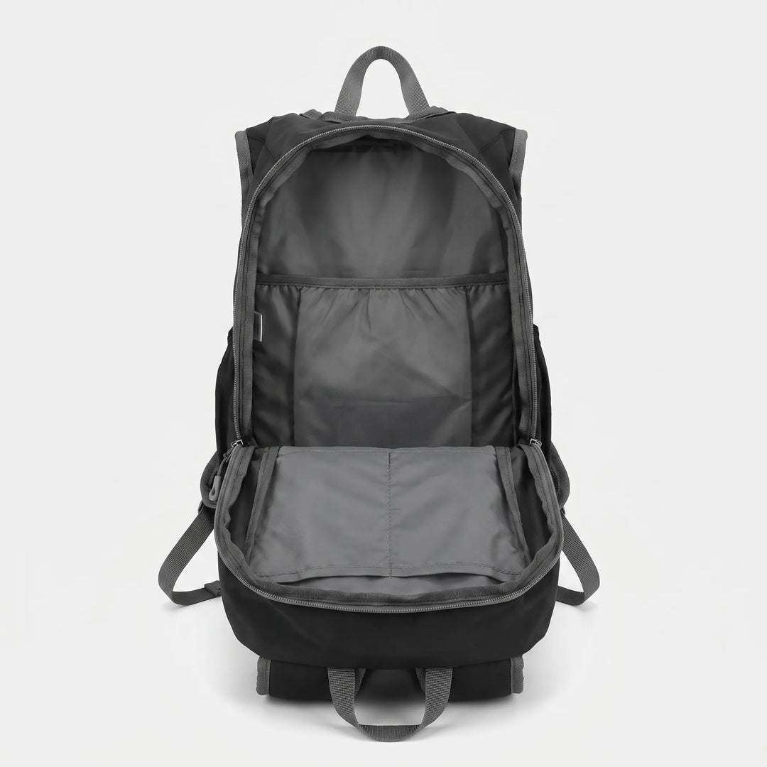 Unisex casual daypack, a lightweight everyday carry bag with multiple secure pockets for travel.