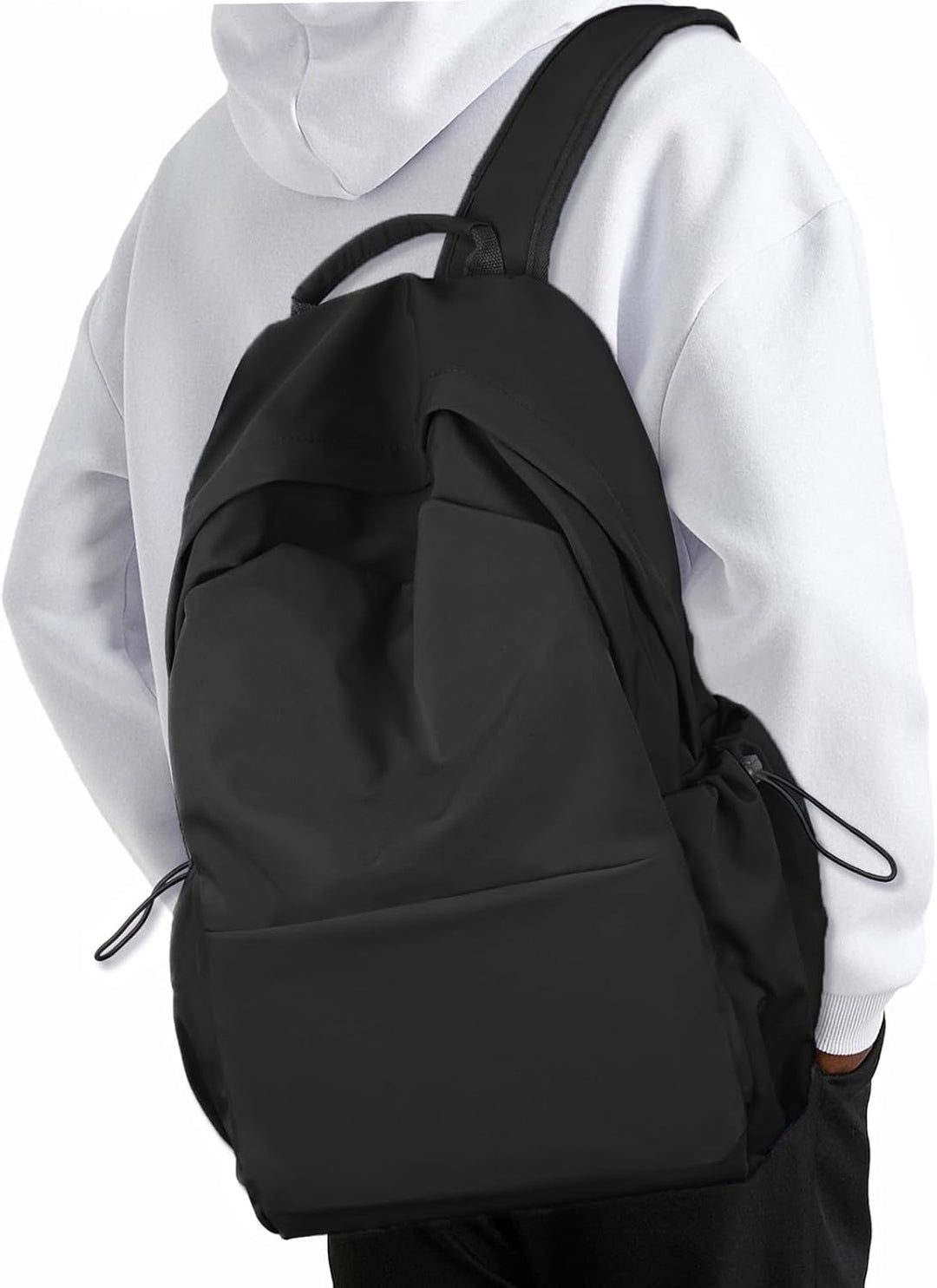 Commuter-friendly water-resistant backpack with secure laptop storage & organized pockets.