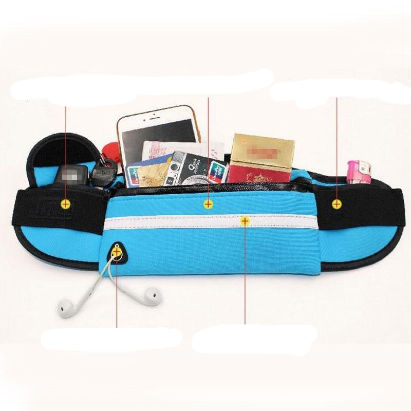 Lightweight unisex waterproof running belt, perfect for outdoor activities & fitness training.