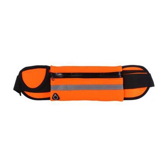 Unisex adjustable waist bag for travel & activewear, lightweight & waterproof for all weather.