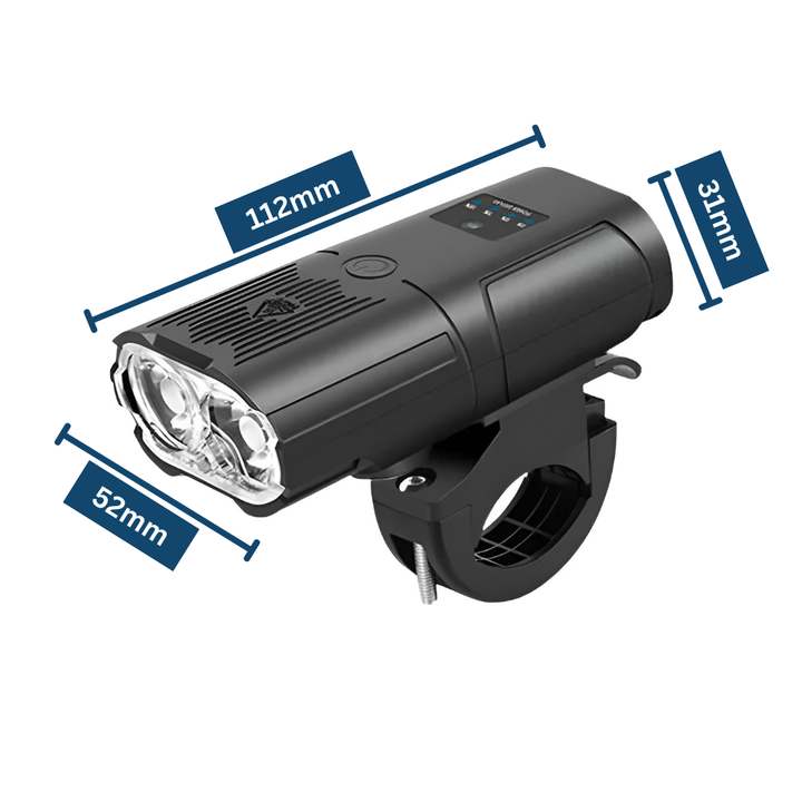 Durable Lumo Headlamp, a portable light source for any unisex outdoor enthusiast, shown in a natural setting.