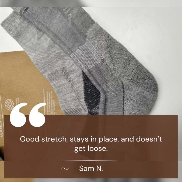 Moisture-wicking Merino wool socks, essential unisex gear for challenging outdoor hikes