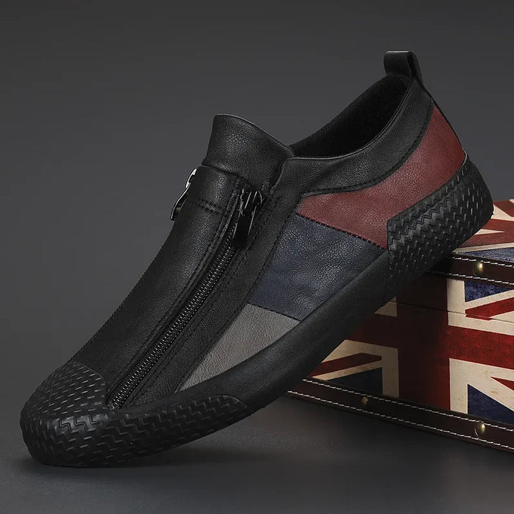 Comfortable Unisex Milano Zip Sneakers with cushioned support, perfect for modern footwear & casual everyday wear.