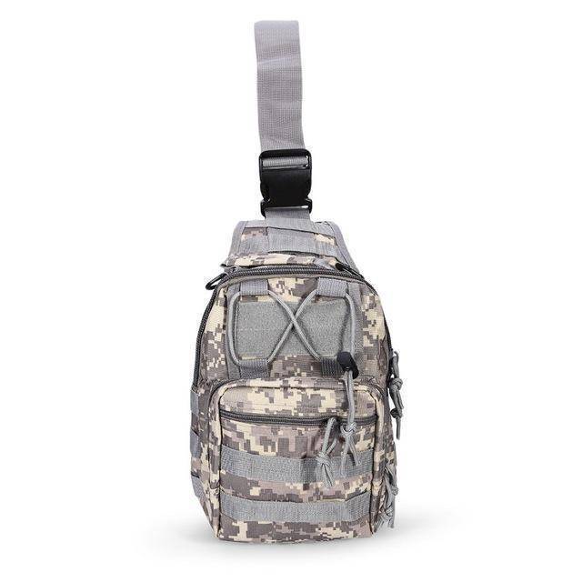 Unisex tactical shoulder bag, perfect for carrying essential survival gear and everyday items