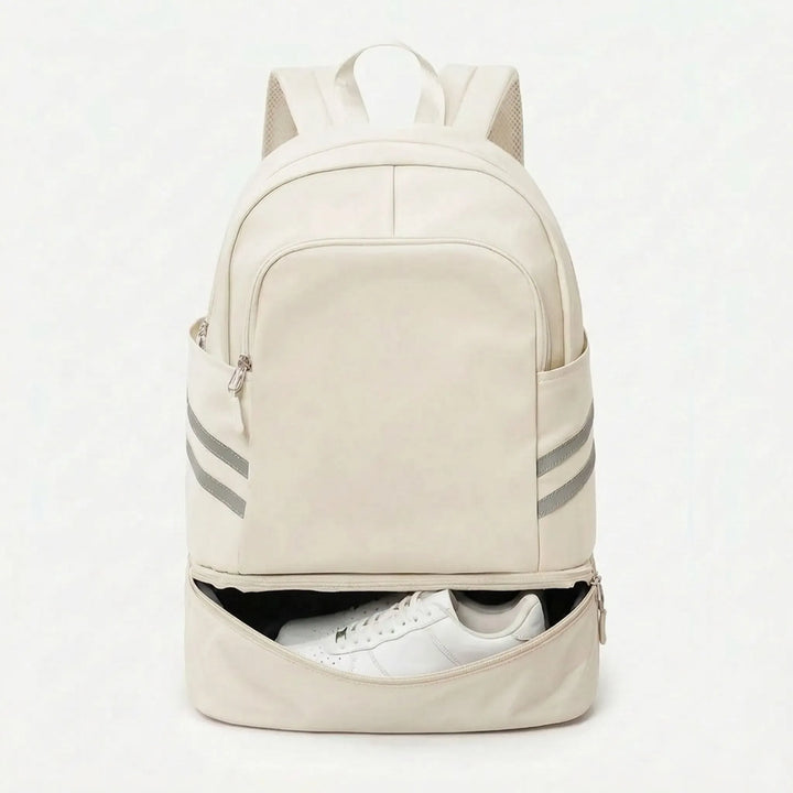 Stylish unisex multi-pocket backpack, perfect for gym, work & daily adventures, ensuring organized convenience.
