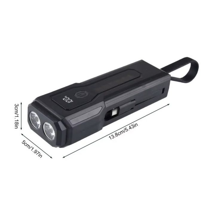 Compact and lightweight LED lamp with built-in power bank, great for backpacking and everyday utility.